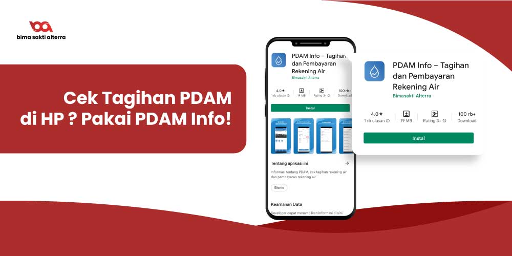 cek tagihan PDAM di HP